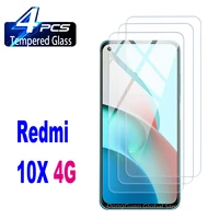 24pcs high auminum tempered glass for xiaomi redmi 10x 4g screen protector glass film