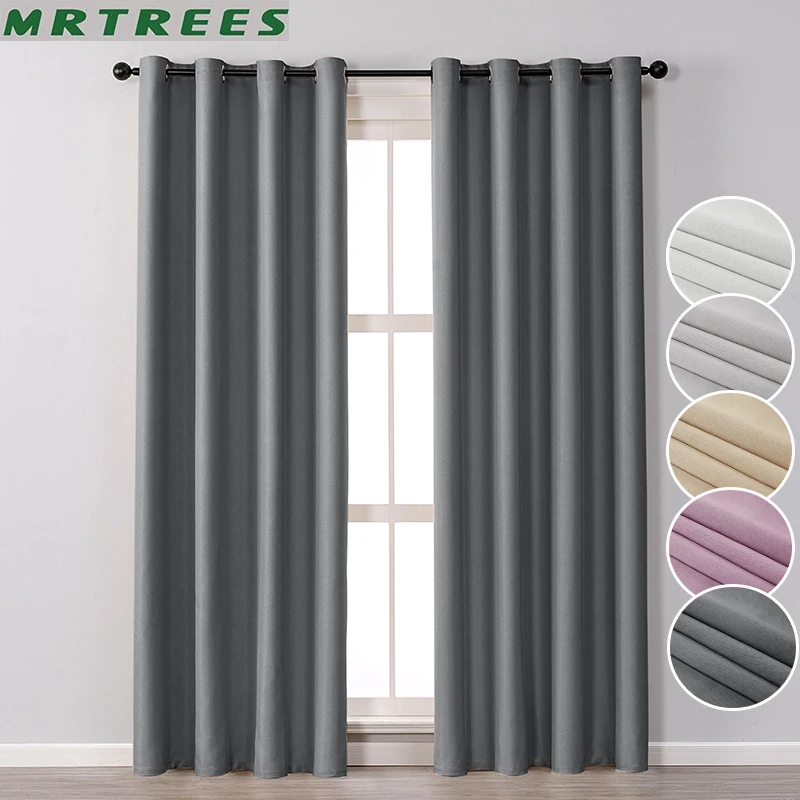 

Современные Плотные Шторы 70-90%, затемняющие шторы для гостиной, кухни, спальни, однотонные плотные шторы, занавески на окна из ткани