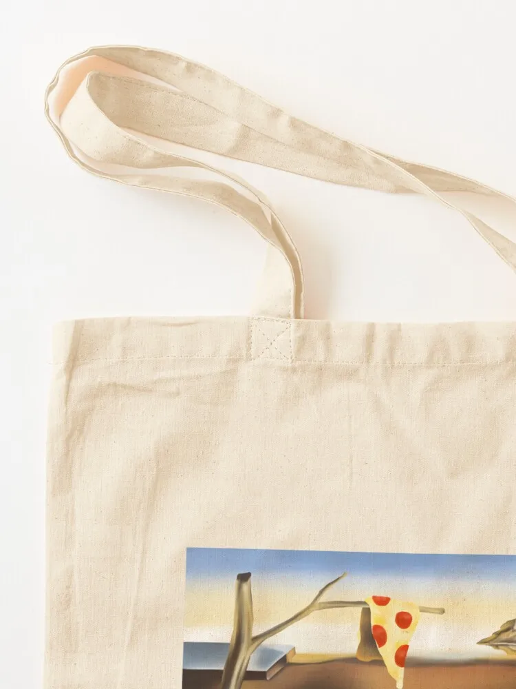 Сальвадор Брюц: потрясание пиццы (Blahaj/shark edition) Большая сумка Сумка на заказ