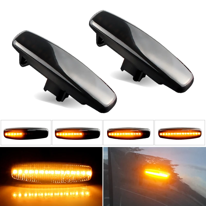 

2 шт., светодиодные индикаторы поворота для Nissan Murano, PNZ51, TNZ51, Z51, Z51R, Z51Z