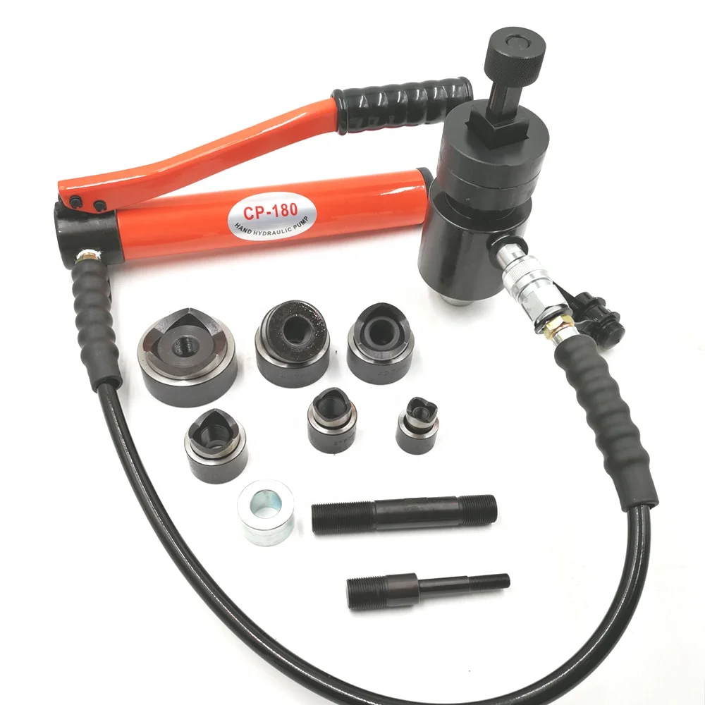 

Heavy duty hole punch SKP-15 industrial hydraulic knockout punch set