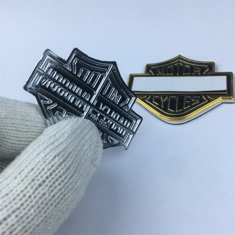 Наклейки для мотоциклов эмблема из сплава с гравировкой логотипа Мотоциклов HARLEY