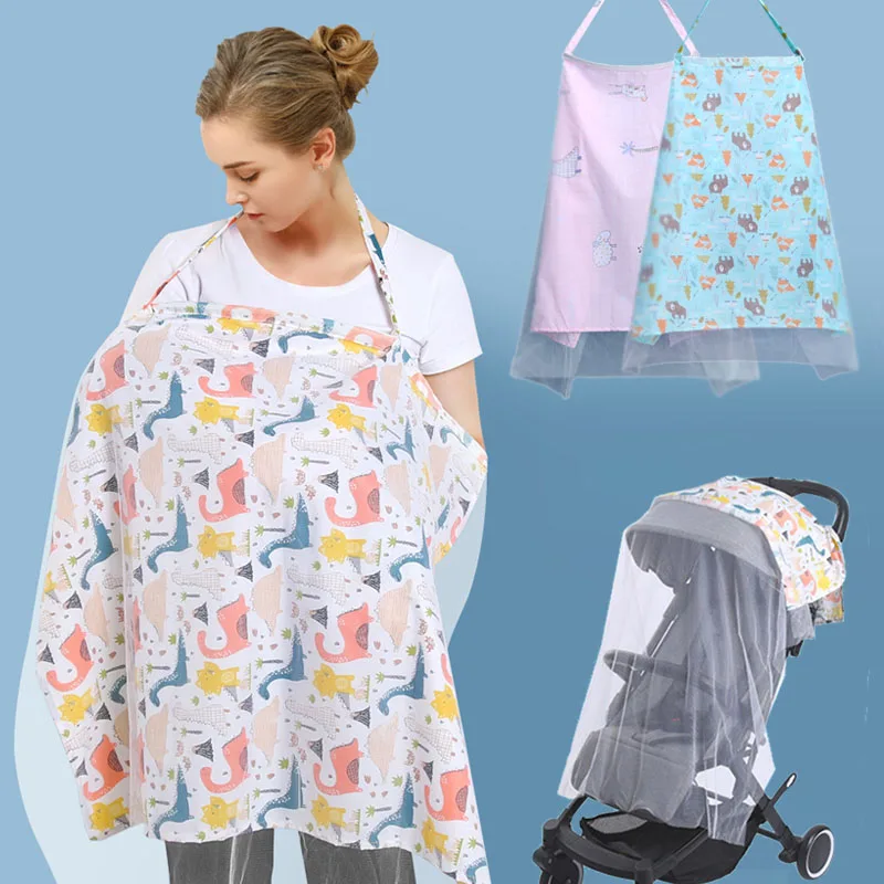 Multifunction Baby Feeding Nursing Covers Breastfeeding Nursing Poncho Cover Up Adjustable Privacy Apron Outdoors Nursing Cloth
