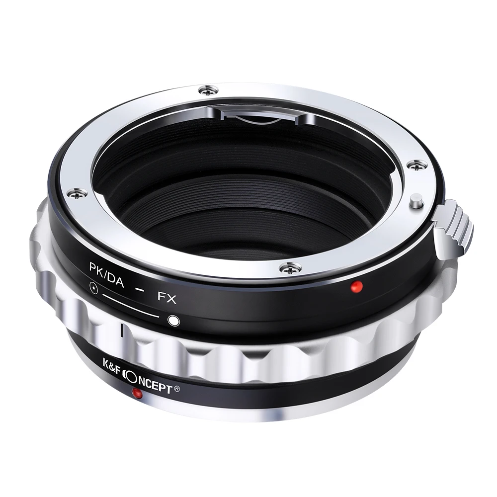 Адаптер K&ampF Concept DA to FX Pentax Fuji X Fujifilm X-Pro3 X-Pro2 X-T5 X-T4 X-T2 X-E4 XT100 XH2S XS10 XS20 X100V X-T30II