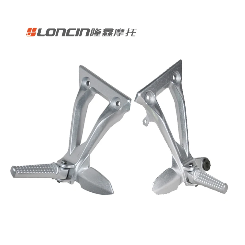 

Motorcycle Accessories Lx250gs-2 Gp250 Original Left and Right Auxiliary Foot Rest Rear Pedal Apply For Loncin VOGE