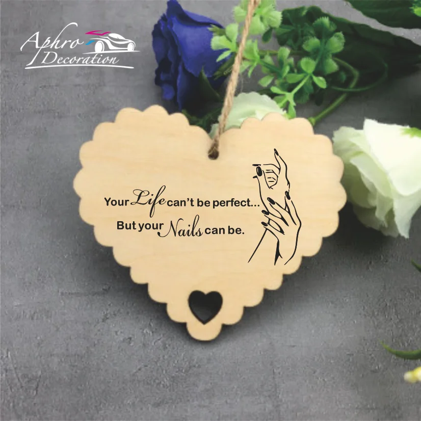 Красота ногтей салон маникюр цитаты стикер стены искусство съемный домашний