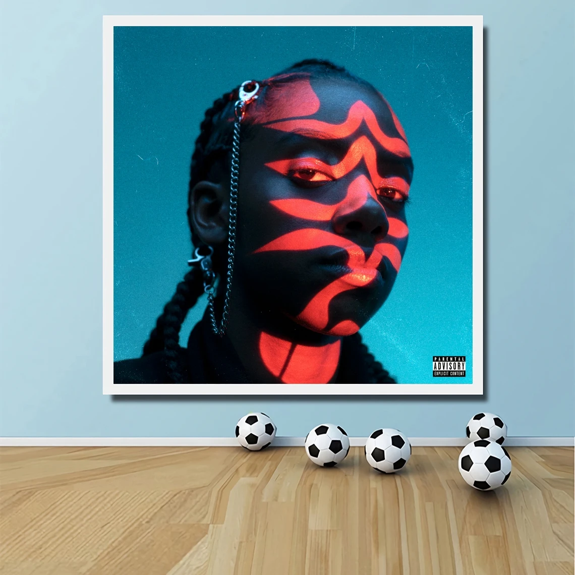 Постер Dua Saleh Rosetta Ep Обложка для музыкального альбома постер на холсте с