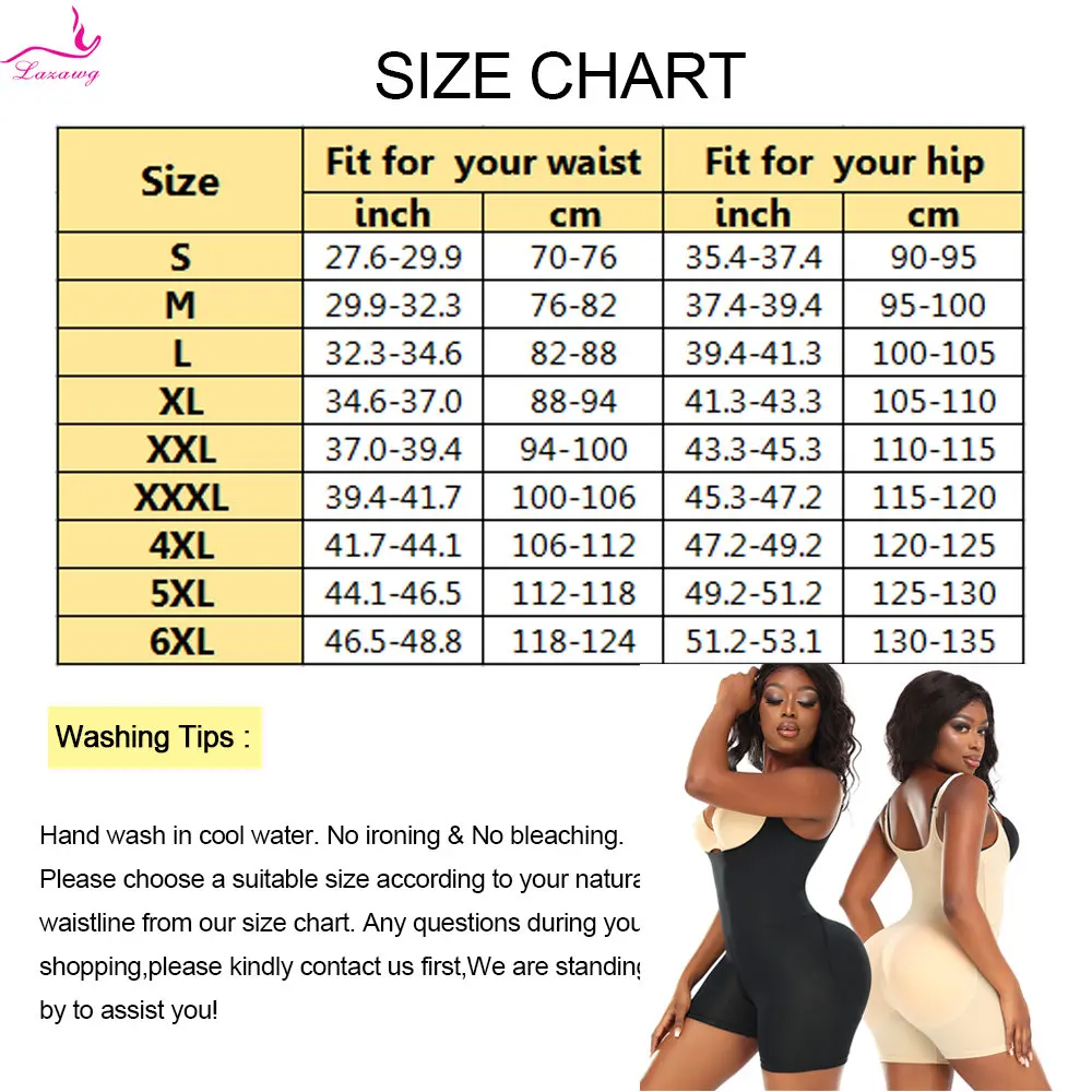 LAZAWG Hip Shapewear Bodysuit Women Butt Lifter Hip Enhancer Control Panties Slimming Flat Belly Body Shaper Push Up Panties