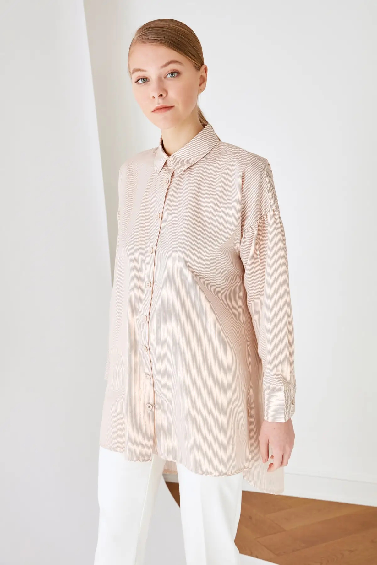 

Trendyol Shirt Collar Tunic TCTSS21TN0280