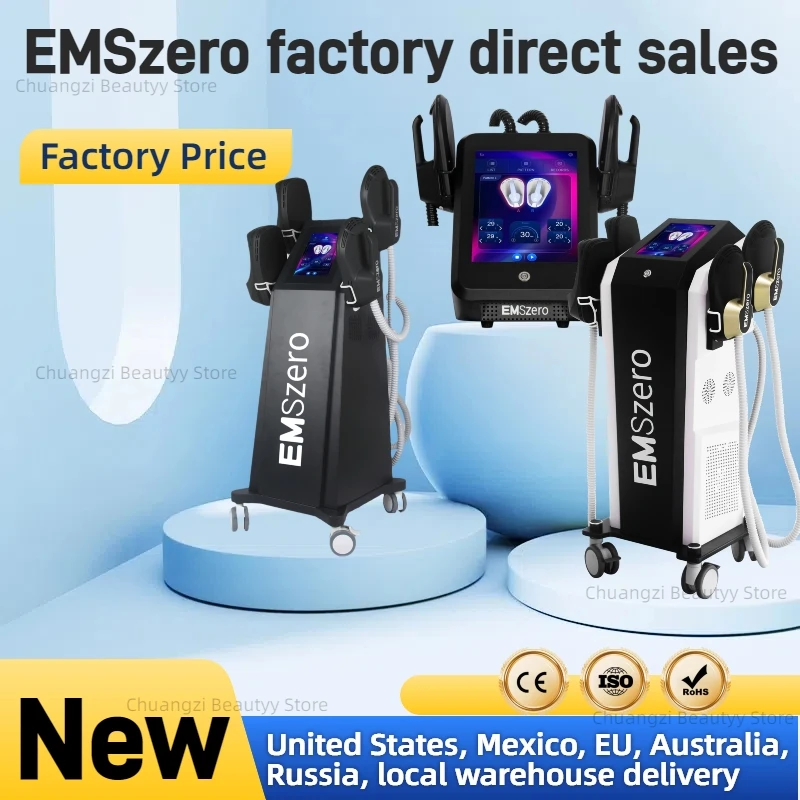 EMSzero PRO ultra RF Черное золото внешний вид Машина для скульптуры тела Neo 15 Tesla