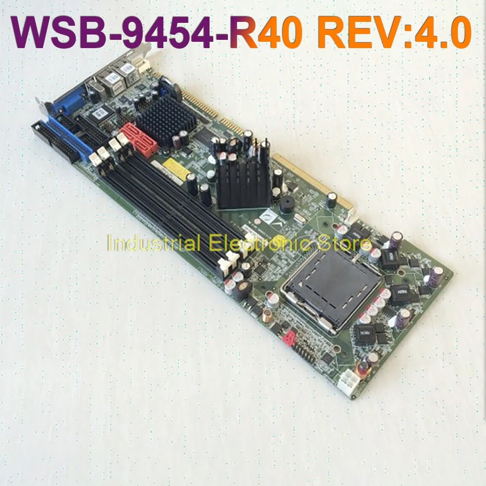 Материнская плата промышленного управления с двойным сетевым портом WSB-9454-R40 REV: 4 0