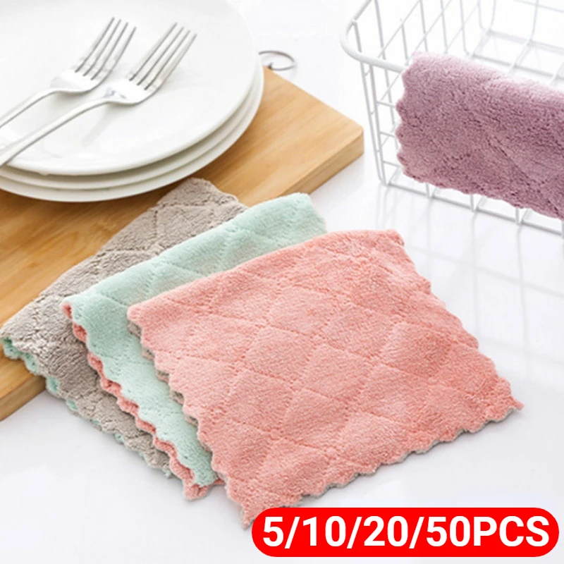 

Тряпка из микрофибры, 8 шт./лот