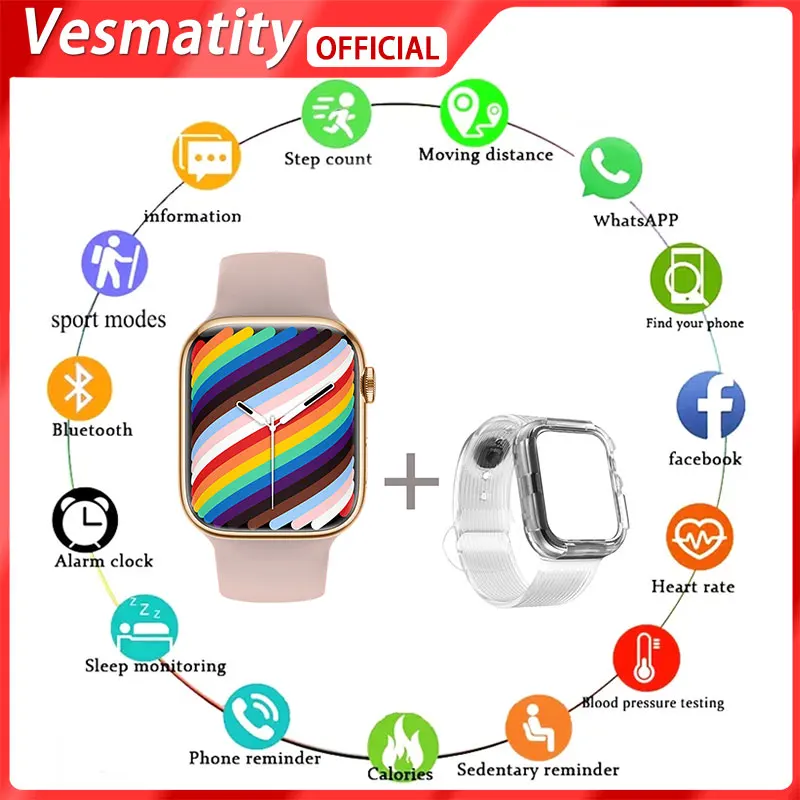 

2022 Men's Ladies for Apple Xiaomi Huawei S7 Smart Watch BT Answering Calls Heart Rate Monitoring NFC Sports Smart Watch