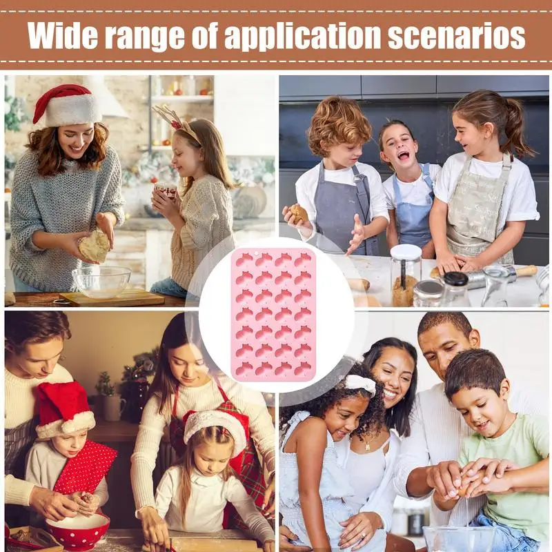 Силиконовые формы для животных выпечки силиконовые пищевые конфет форма