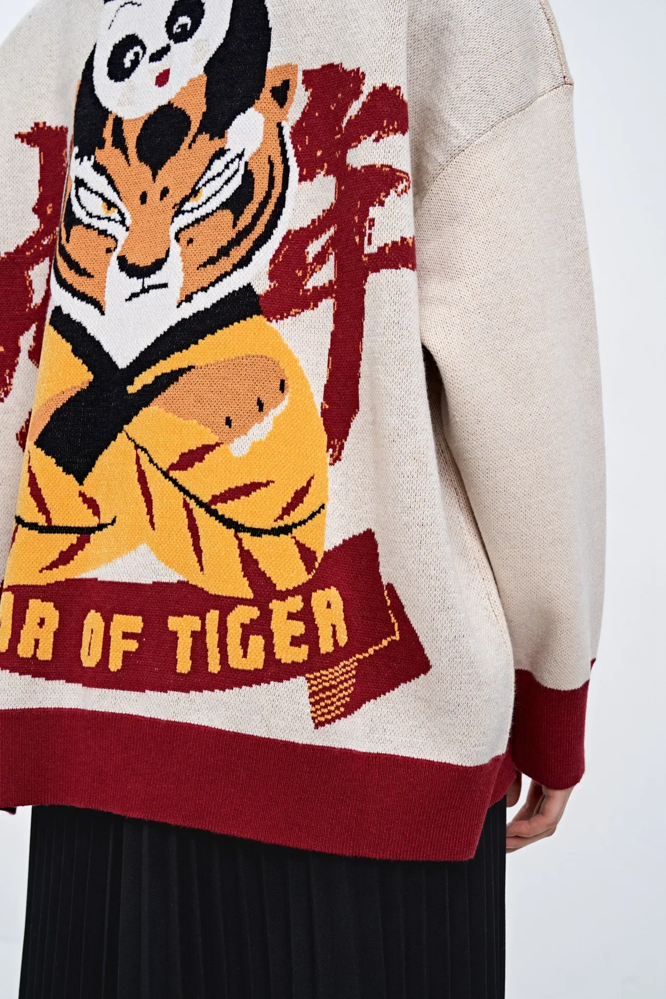 Ethereal 2023 осенний новый стиль универсального кунг-фу-панды женское модное