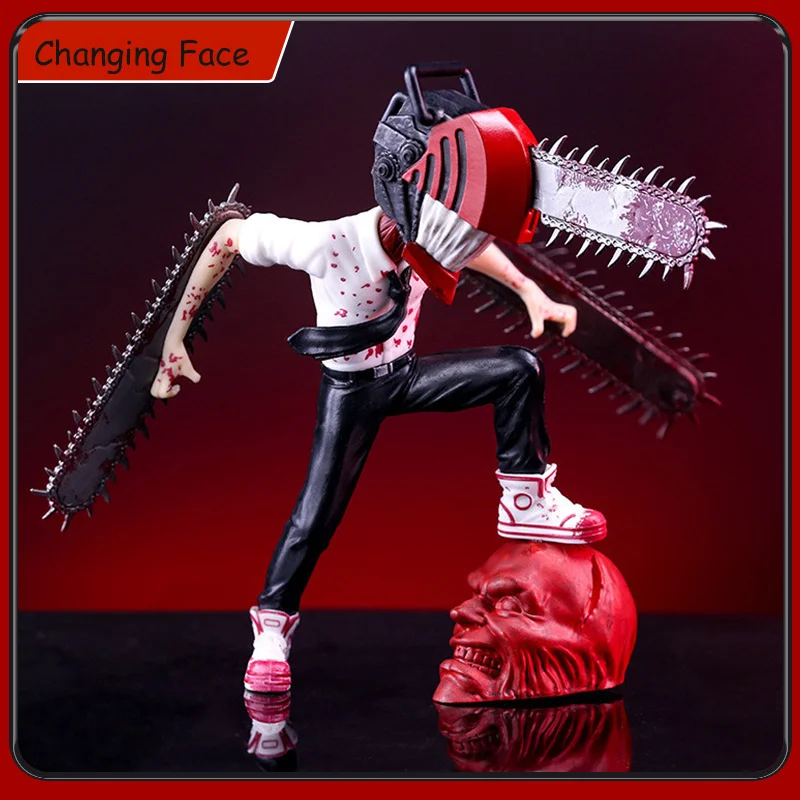 

Chainsaw Man Denji Anime Figure 17cm Power/Denji Action Figure Chainsaw Man Denji Figurine Adult Collectible Model Doll Toy Gift