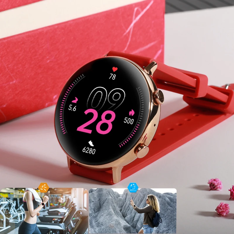

New ECG PPG Smart Watch Women Bluetooth Call IP68 Waterproof Watches Heart Rate Monitor Smartwatch Men For Samsung Galaxy Active