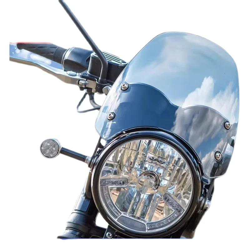 Ветровой дефлектор для мотоциклов Bonneville T100 T120: модифицированное ветровое стекло, улучшение аэродинамики, снижение вибрации от ветра (art.: 3920dcabf9344) - 3920dcabf9344