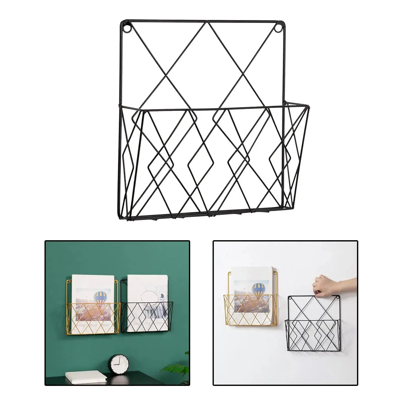 

Металлическая подставка для газет и книг Newspaper Storage Rack