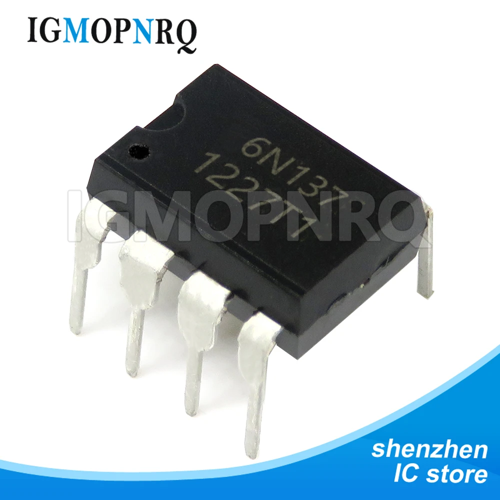 10 шт. 6N135 6N136 6N137 6N138 DIP-8 6N13 9 световая Муфта в оптоизолятор фотоэлектрическая муфта -