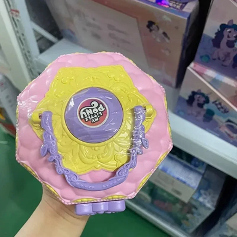 Фигурка аниме Hasbro My Little Pony портативная миниатюрная коробка модель игрового