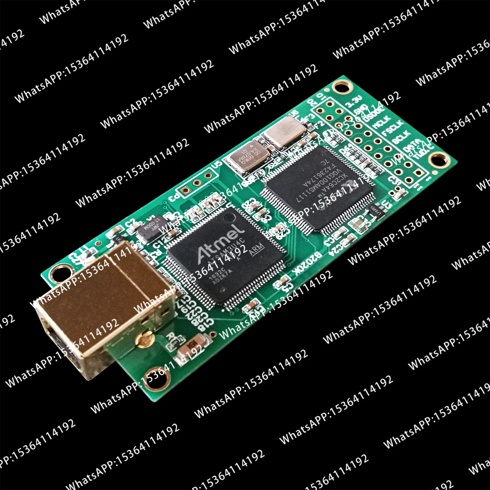 Фото Цифровой USB-интерфейс совместим с Amanero и XMOS и может преобразовывать сигнал с фемтосекундного формата DSD в формат I2S. №4