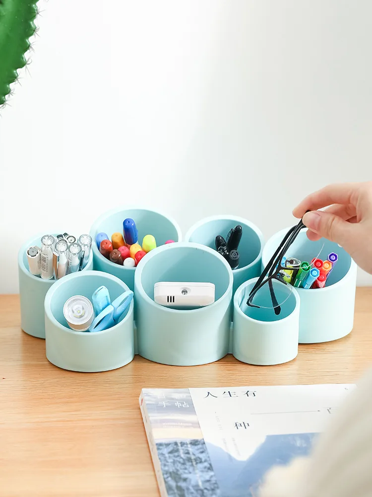 

Vertical Pencil Case Pencil Holder Wall Hanging Stationery Organizer Desktop Storage Stand for Pen Office Organizer Sorted Items