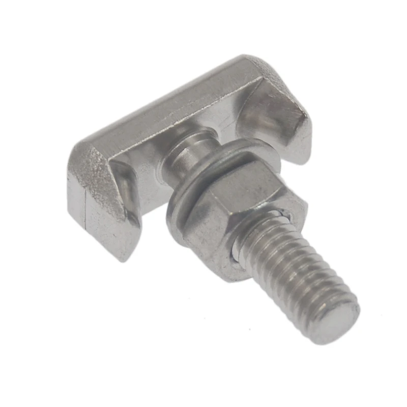 2 шт. сменная клемма аккумулятора M6 винты гайка шайба Т-образный болт 6X 0915138 Для GMC