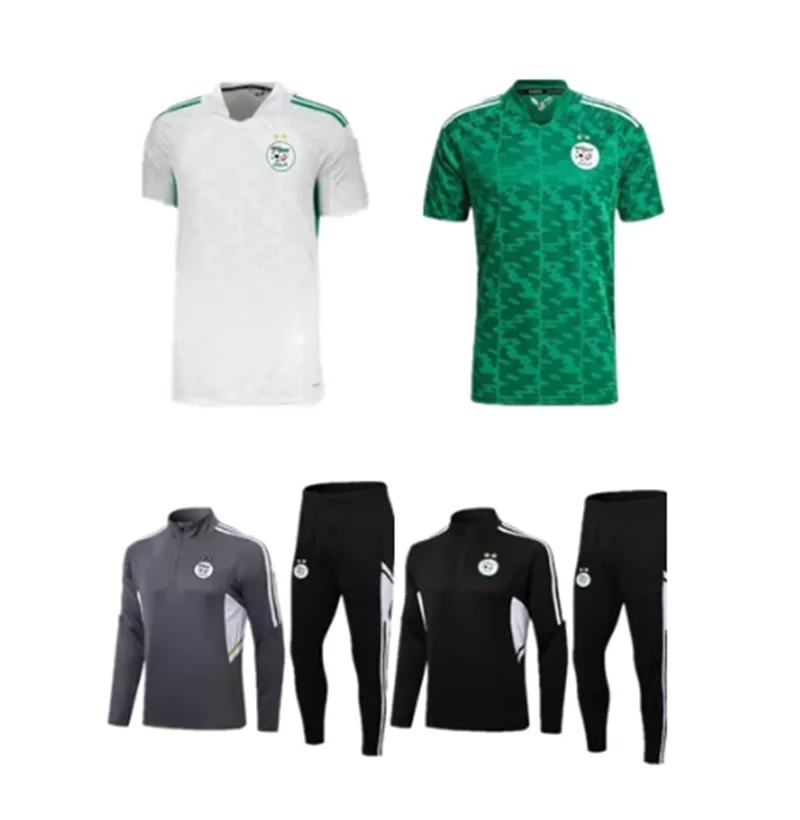 

New 2021 2022 Algeria MAHREZ FEGHOULI Soccer Jerseys 2020 Maillot de foot Casual SLIMANI BENNACER ATAL Home Away Football Shirt