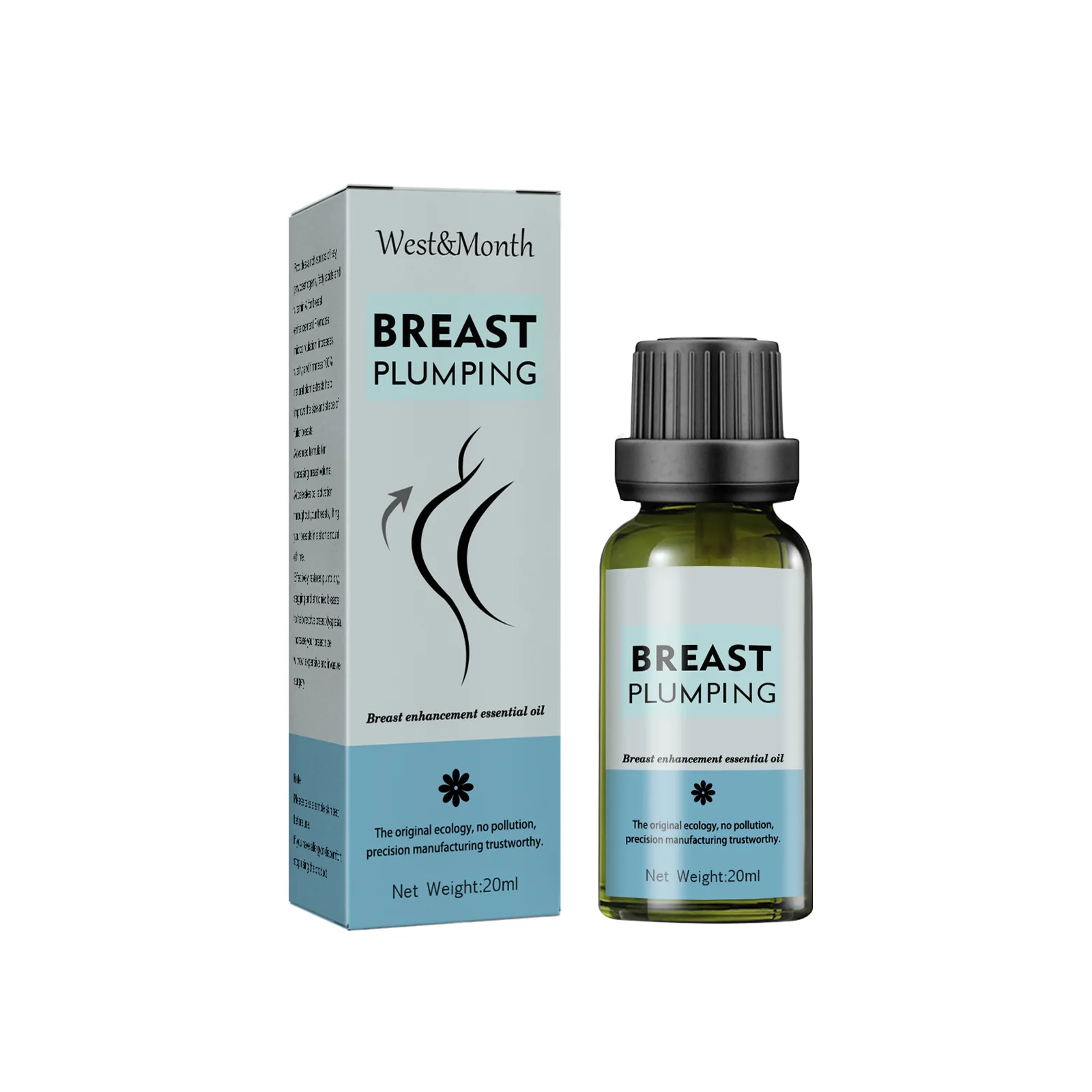 

Breast Plumping Oil Chest Enlargement Essential Gentle Moisturizing Frming Plump Enlarging Bigger Bust Massage Oil Free Shipping