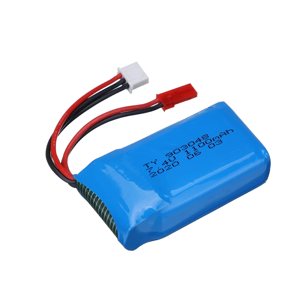 Фото 7,4 В 1100 мАч LiPo аккумулятор JST Plug для WLtoys A949 A959 A969 A979 V912 V913 V353 k929 V262 L959 T23 T55 F45 RC Автомобильные аккумуляторы Запчасти №5