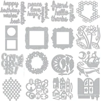letter metal cutting dies for scrapbooking handmade tools mold cut stencil new 2022 diy card make mould model craft decoration