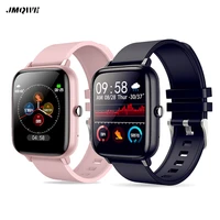 jmqwe 2022 women men smart watch heart rate fitness tracker bracelet bt call waterproof sport fitness smartwatch for android ios
