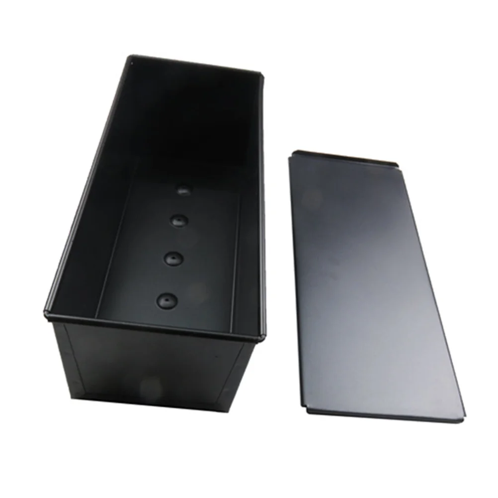 

1Pc Toast Baking Mold with Lid Non-stick Toast Box Iron Cake Toast Bread Mould From