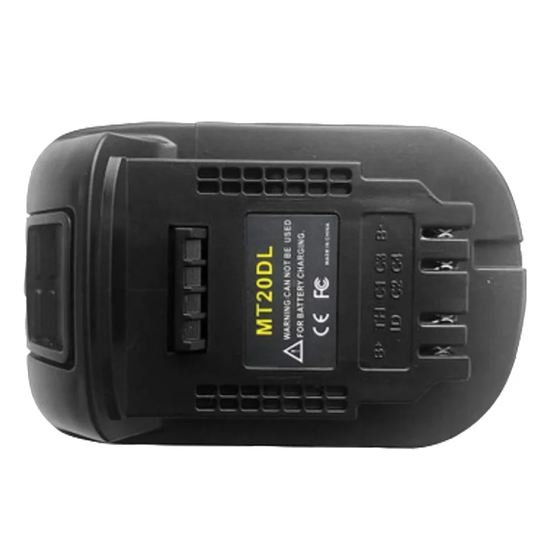 Адаптер аккумулятора MT20Dl для Makita 18 в Bl1860 Bl1830 Bl1815
