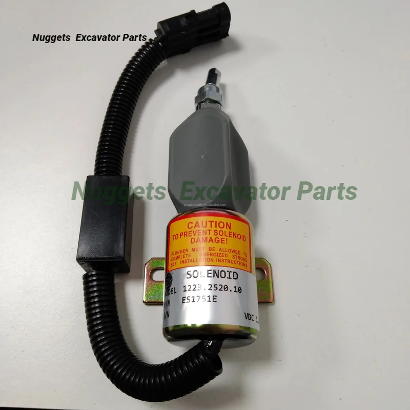 Соленоидный клапан ES1751E с Отсечкой 12 В подходит для деталей дизельных двигателей