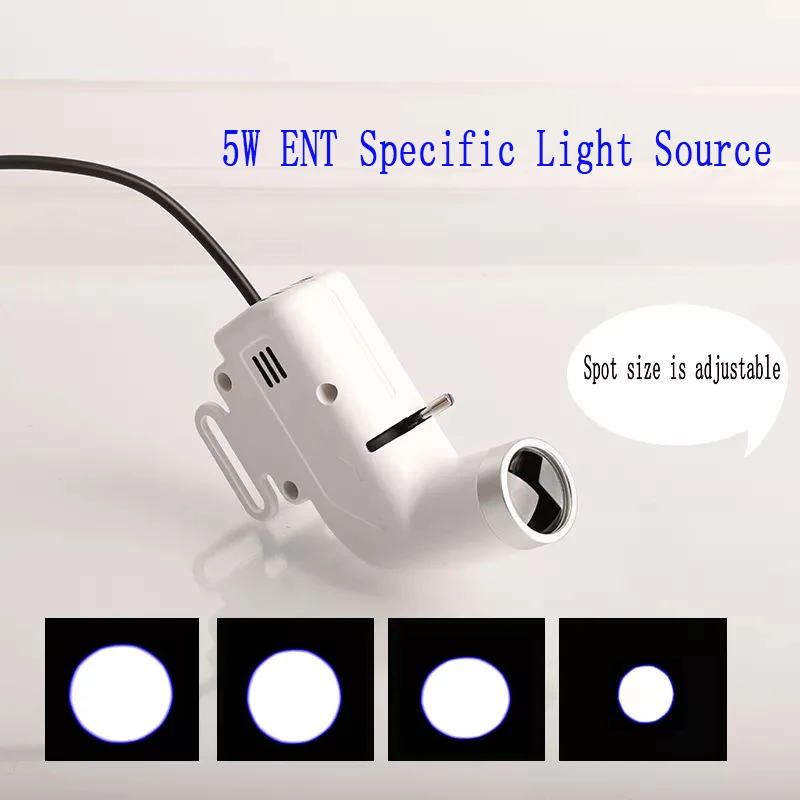 

Dental Medical 5W ENT Headlight LED Light Source For Surgical Headband Lamp Accessories