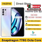 Смартфон Realme Q3s, телефон с экраном 6,6 дюйма FHD +, Восьмиядерный процессор Snapdragon 778G, основная камера 48 МП, 5000 мАч, 30 Вт