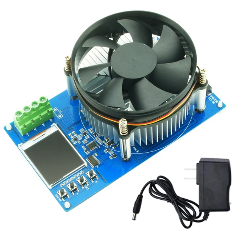 Аксессуары, цветной экран 1,77 дюйма, нагрузка на ЧПУ, 150 Вт, 10 А, четырехпроводная система, тестовый Аккумулятор для старения, вилка стандарта США