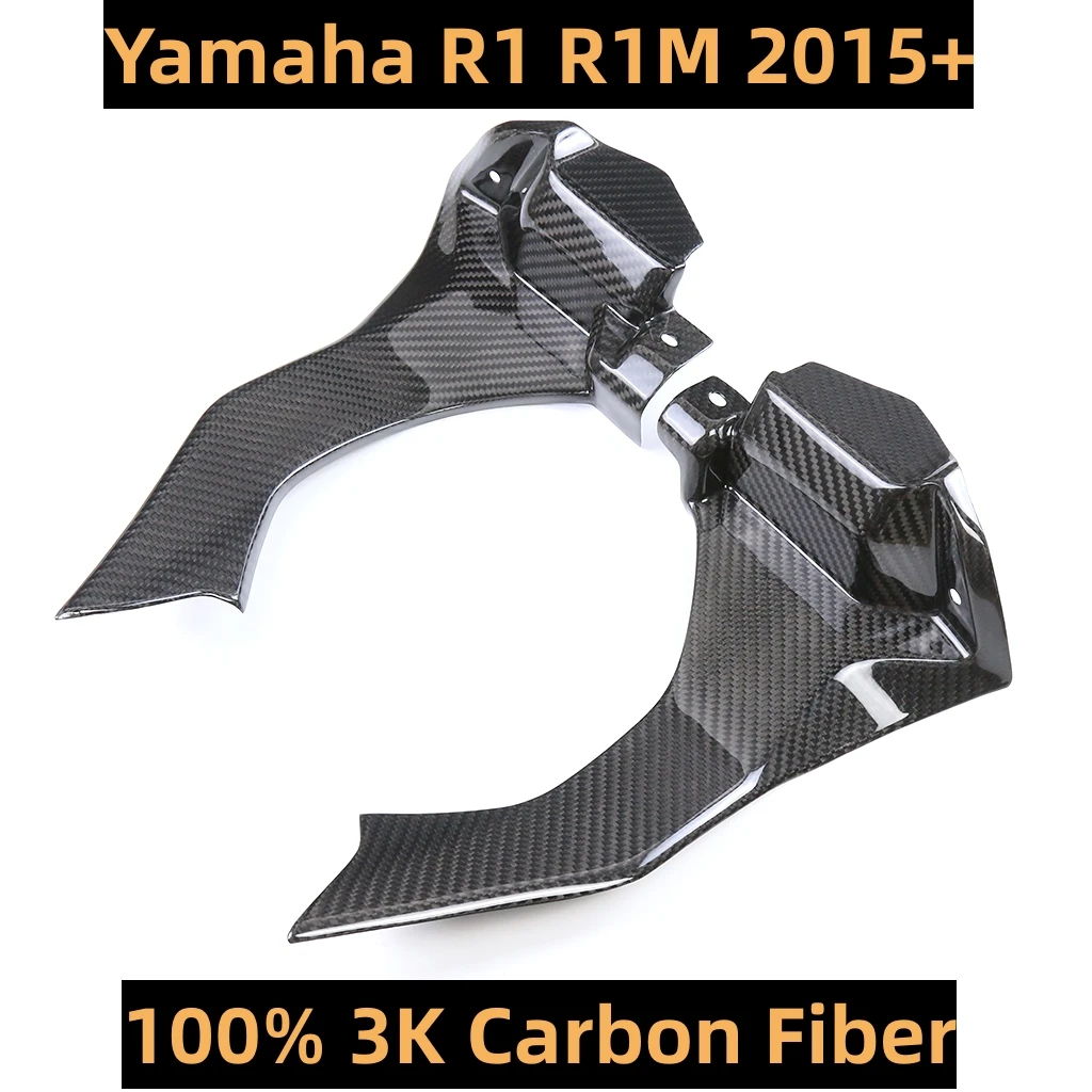 

100% чистый 3K сухое углеродное волокно мотоциклетная приборная панель боковые панели обтекатель комплект для Yamaha R1 R1M 2015 +