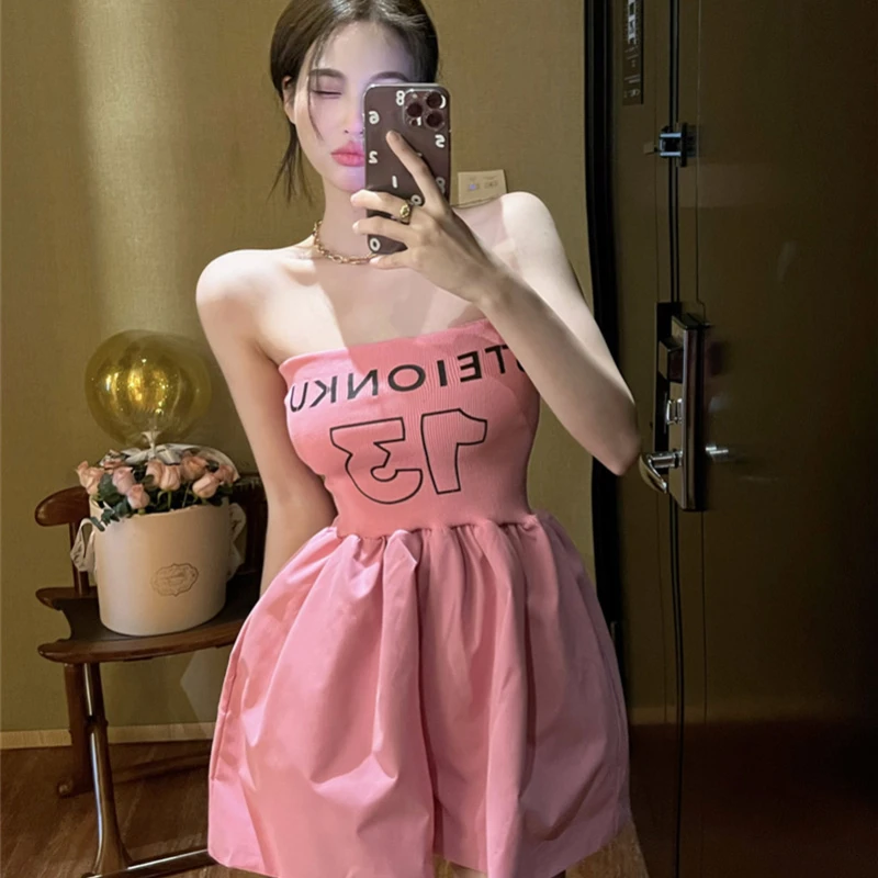 

Summer Thin & Pink One-Piece Casual High Waist Wide Leg Shorts