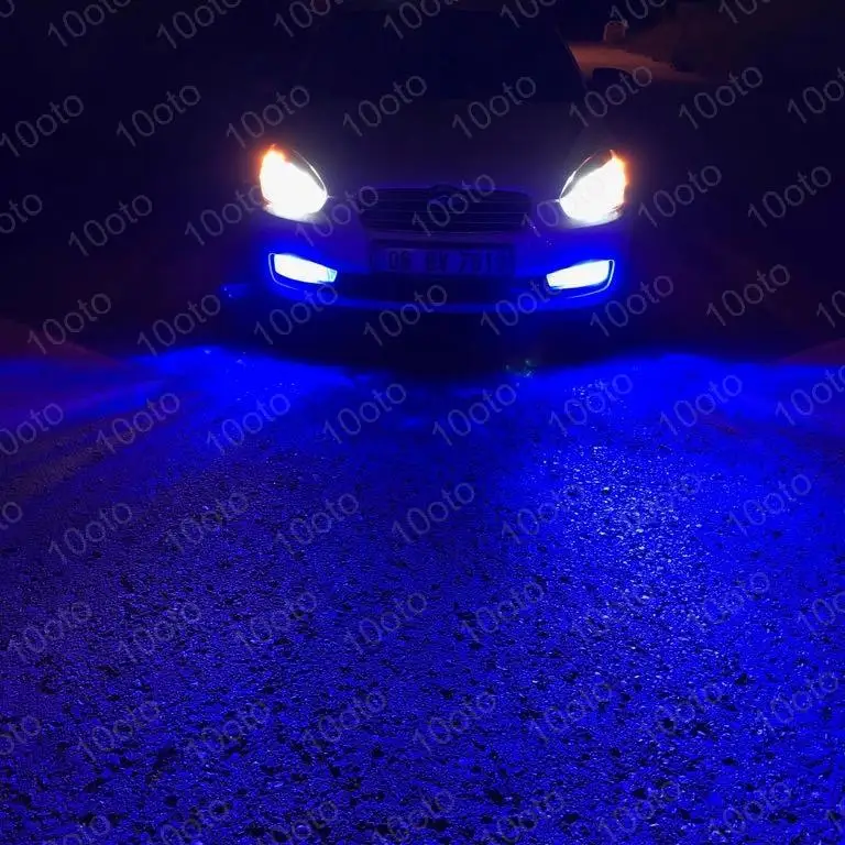 9006(HB4) 10oto Led Xenon Super Dark Blue Color 9000LM 30000K Lightning Effective-Bright Car Headlight - High Quality | Автомобили и