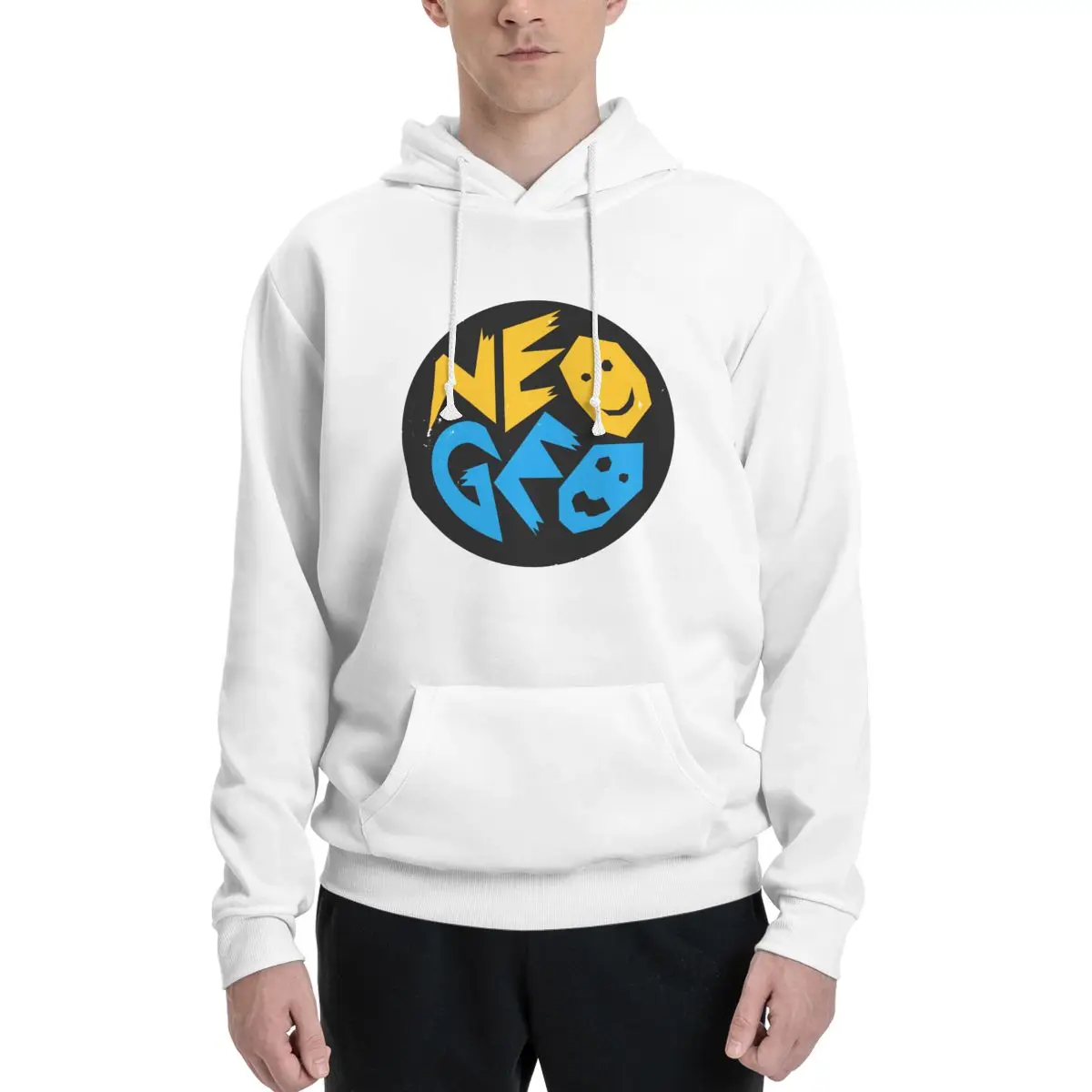 

Neo Geo Arcade 26 Couples Plus Velvet Hooded Sweater Fitness Kawaii With hood Hoodie Casual Graphic Vintage