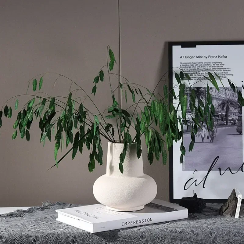 Креативная ваза в форме тыквы керамическая матовая гладкая цветная Jardiniere