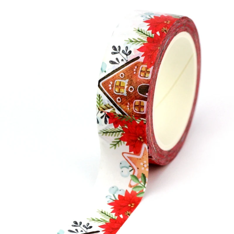 

Декоративная бумажная лента GREATHOPE WASHI TAPE 10 м