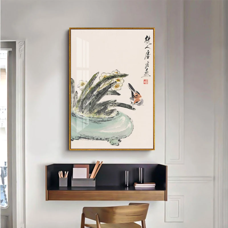 Абстрактный Горный пейзаж приветствие гостей фотография стены из сосны