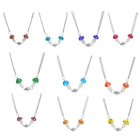 mushroom necklace pendant magnetic attract colorful mushroom couple necklace for women men girls friendship jewelry set gift