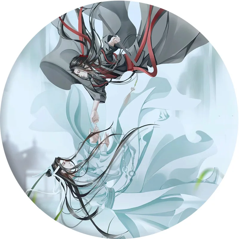 Металлическая брошь Чэнь Цин Лин