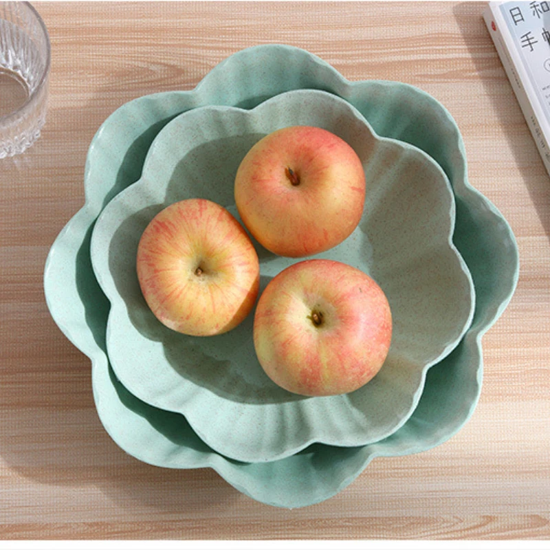 Корзина для фруктов в форме цветка простой органайзер дома гостиной офиса