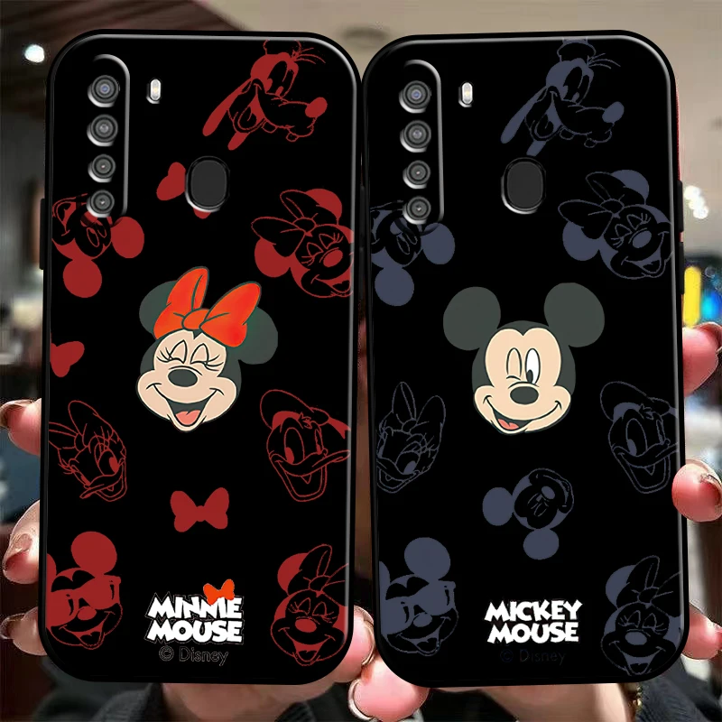 

Disney Fashion Mickey Mouse Phone Case For Samsung Galaxy S20 S20FE S20 Ulitra S21 S21FE S21 Plus S21 Ultra Silicone Cover Soft